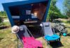Cabanétape dans un camping nature en bord de Loire