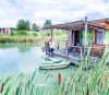 camping with chambord pond