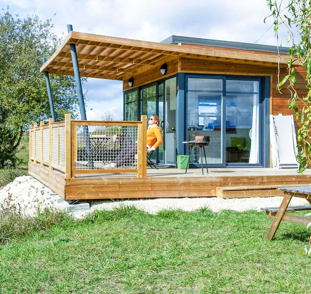 cottage bord etang chambord